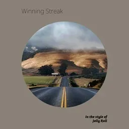 Cover art for Winning Streak - Jelly Roll karaoke version