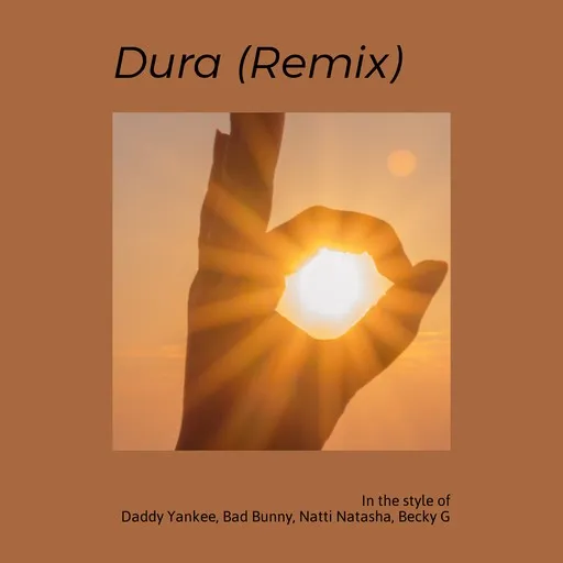 Karaoke Dura (Remix) by Bad Bunny, Becky G, Daddy Yankee, Natti Natasha — sing along with lyrics on Singa
