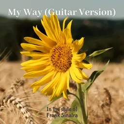 Cover art for My Way (Guitar Version) - Frank Sinatra karaoke version