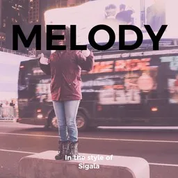 Titelbild für Melody - Sigala Karaoke-Version