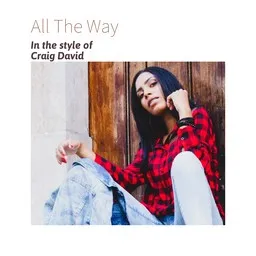 Titelbild für All The Way - Craig David Karaoke-Version