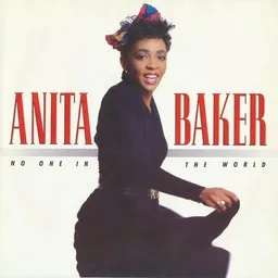 Cover art for No One In the World - Anita Baker karaoke version