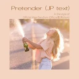 Titelbild für Pretender (JP text) - Official Hige Dandism (Official髭男dism) Karaoke-Version
