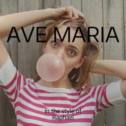 Cover art for Ave Maria - Raphael karaoke version