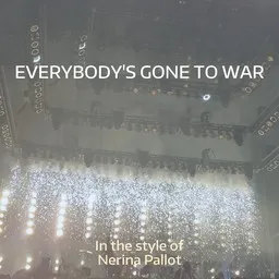 Titelbild für Everybody's Gone To War - Nerina Pallot Karaoke-Version