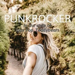 Cover art for Punkrocker - Iggy Pop,Teddybears karaoke version