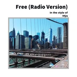 Titelbild für Free (Radio Version) - Mýa Karaoke-Version