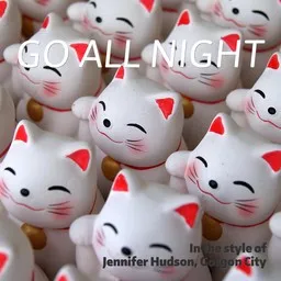 Cover art for Go All Night - Gorgon City,Jennifer Hudson karaoke version