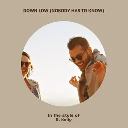 Cover art for Down Low (Nobody Has To Know) - R. Kelly karaoke version