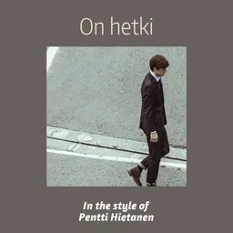 Cover art for On hetki - Pentti Hietanen karaoke version