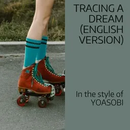 Cover art for Tracing A Dream (English version) - YOASOBI karaoke version