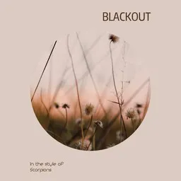 Cover art for Blackout - Scorpions karaoke version