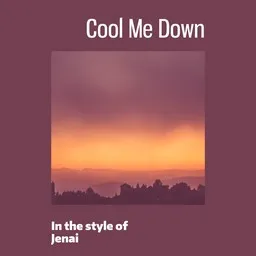 Cover art for Cool Me Down - Jenai karaoke version