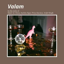 Cover art for Valam - Arijit Singh,Made In China,Priya Saraiya,Sachin Jigar karaoke version