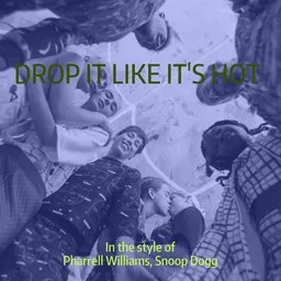 Cover art for Drop It Like It's Hot - Pharrell Williams,Snoop Dogg karaoke version