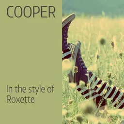 Cover art for Cooper - Roxette karaoke version