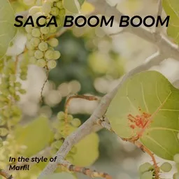 Cover art for Saca Boom Boom - Marfil karaoke version