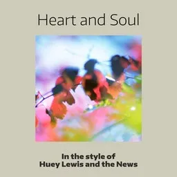 Karaokekappaleen Heart and Soul - Huey Lewis and the News kansikuva