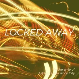 Omslagsbild för Locked Away - Adam Levine,Rock City karaokeversion