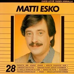 Cover art for Tahdon olla ystäväsi - Matti Esko karaoke version