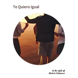 Cover art for Te Quiero Igual - Andrés Calamaro karaoke version