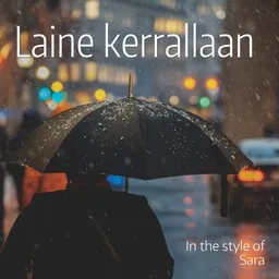 Cover art for Laine kerrallaan - Sara karaoke version