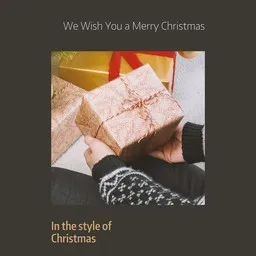 Karaokekappaleen We Wish You a Merry Christmas - Christmas kansikuva