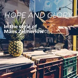 Titelbild für Hope And Glory - Måns Zelmerlöw Karaoke-Version