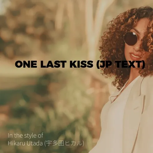 One Last Kiss (JP text) - Karaoke