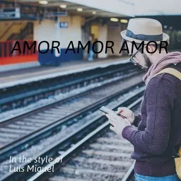 Cover art for Amor Amor Amor - Luis Miguel karaoke version