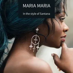 Cover art for Maria Maria - Santana karaoke version