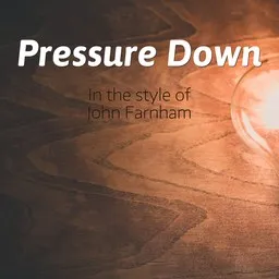 Cover art for Pressure Down - John Farnham karaoke version