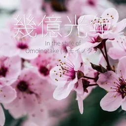Cover art for 幾億光年 - Omoinotake (オモイノタケ) karaoke version