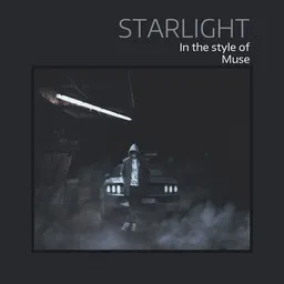 Cover art for Starlight - Muse karaoke version