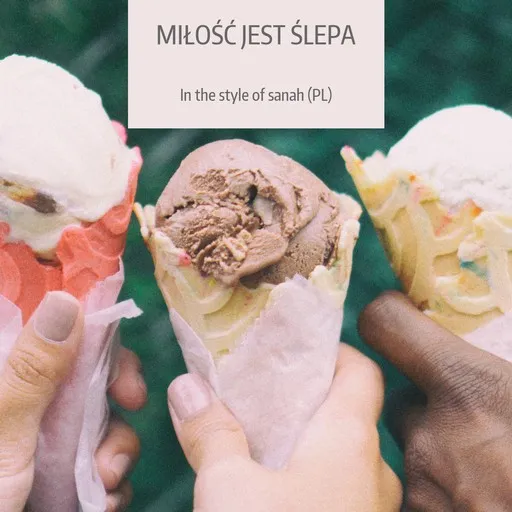 Karaoke Miłość Jest Ślepa by sanah (PL) — sing along with lyrics on Singa