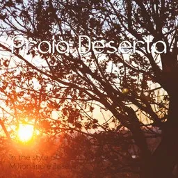 Cover art for Praia Deserta - Milionário e José Rico karaoke version