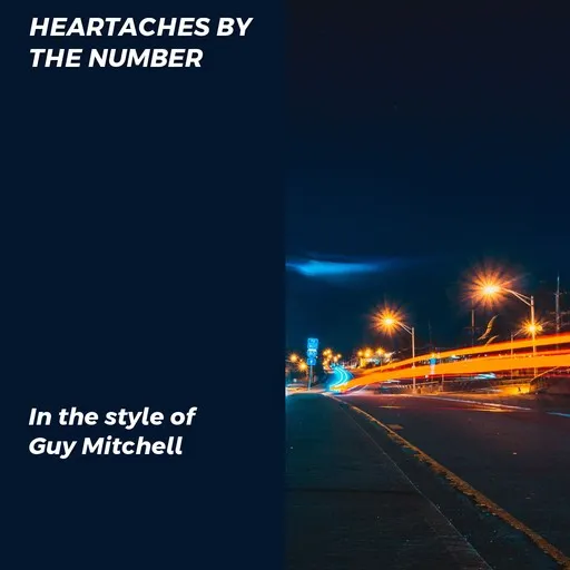 Karaoke Heartaches By The Number by Guy Mitchell — sing along with lyrics on Singa
