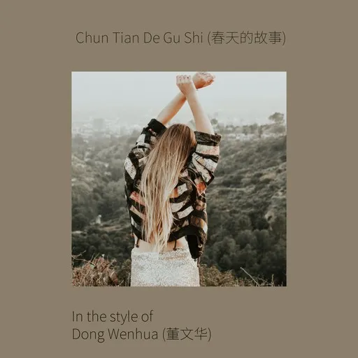 Karaoke 春天的故事 av Dong Wenhua (董文华) — sjung med på texten på Singa