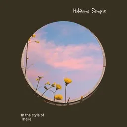 Cover art for Habitame Siempre - Thalía karaoke version