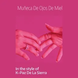 Cover art for Muñeca De Ojos De Miel - K-Paz De La Sierra karaoke version