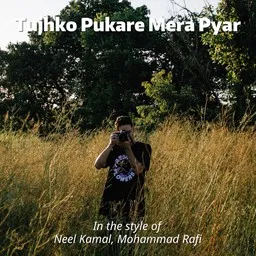 Omslagsbild för Tujhko Pukare Mera Pyar - Mohammad Rafi,Neel Kamal karaokeversion