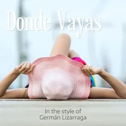 Cover art for Donde Vayas - Germán Lizarraga karaoke version