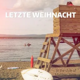 Cover art for Letzte Weihnacht - Matthias Reim karaoke version