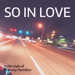 Cover art for So In Love - Anthony Hamilton karaoke version