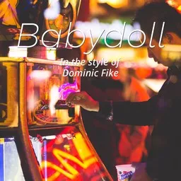 Omslagsbild för Babydoll - Dominic Fike karaokeversion