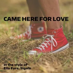 Omslagsbild för Came Here For Love - Ella Eyre,Sigala karaokeversion