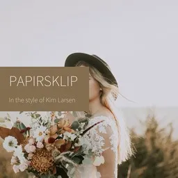 Titelbild für Papirsklip - Kim Larsen Karaoke-Version