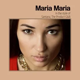 Cover art for Maria Maria - Santana,The Product G&B karaoke version