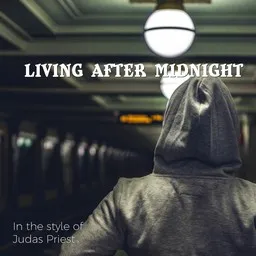 Cover art for Living After Midnight - Judas Priest karaoke version