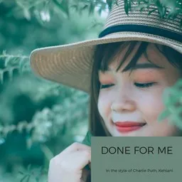 Cover art for Done For Me - Charlie Puth,Kehlani karaoke version